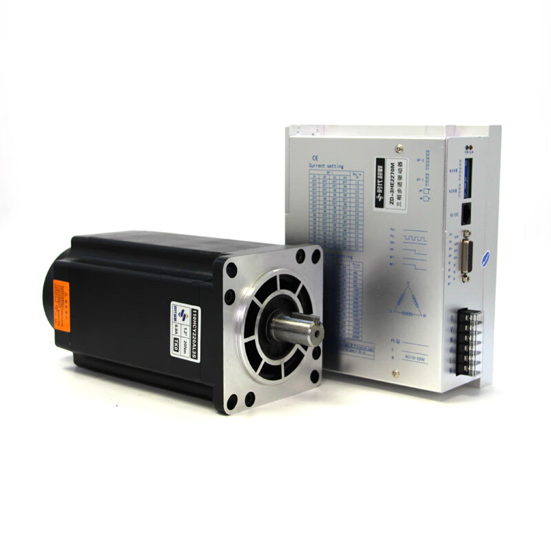 Yue Changsheng Times Chaoqun 110HCY220AL3S three-phase stepper motor set 20Nm high voltage 7A driver 3H 22NM set 9A driver