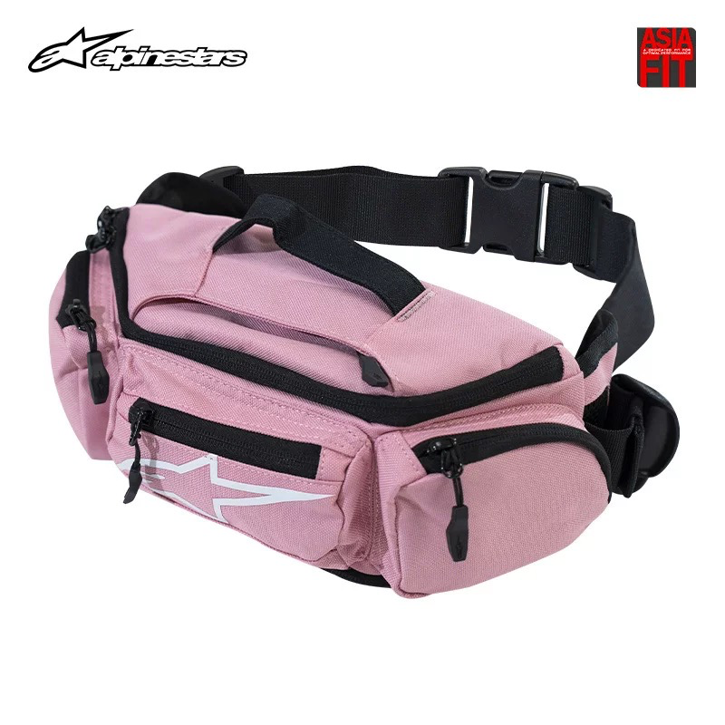 Alpinestarsa motorcycle waist bag multifunctional riding bag motorcycle equipment storage bag KANGA-2 light pink