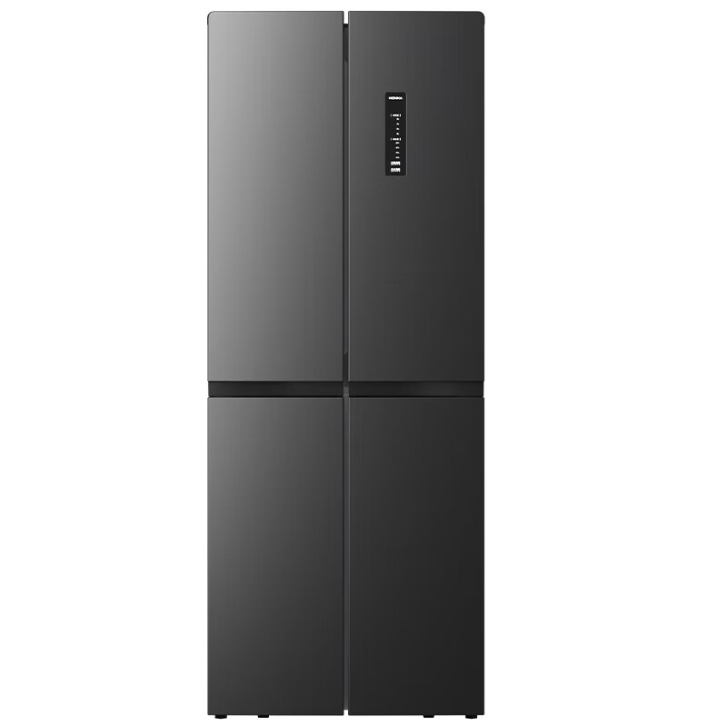 KONKA 408-liter cross-door refrigerator four-door dual-frequency first-class energy-saving energy-saving air-cooled frost-free antibacterial large-capacity three-speed variable temperature living room household refrigerator 408-liter four-door hot-selling model