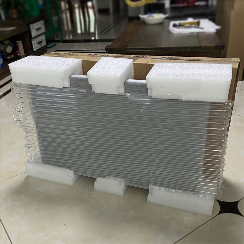 Monitor packaging box 55-inch LCD TV packaging carton super hard with protective foam moving express anti-fall and pressure-resistant 65-inch reinforced carton + corner protector