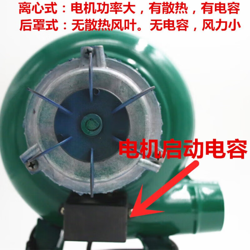 Lishi blower 220V stove blower household small blower barbecue combustion-supporting household blower hood air adjustment with switch 30W