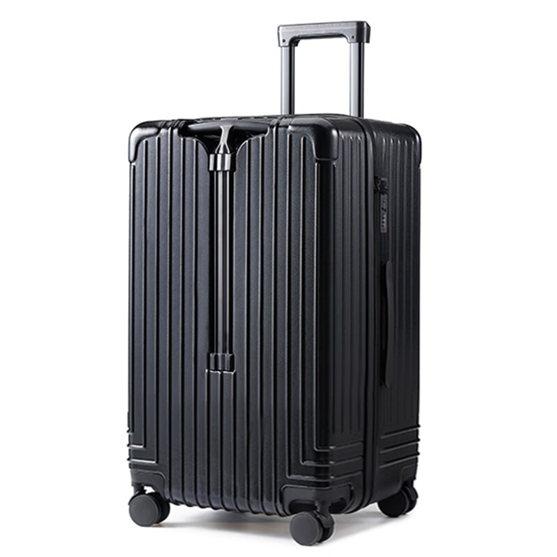 Big Mouth Monkey (paul frank) mother's suitcase, children can ride, large-capacity trolley case with baby, baby stroller, 28-inch reliable back suitcase