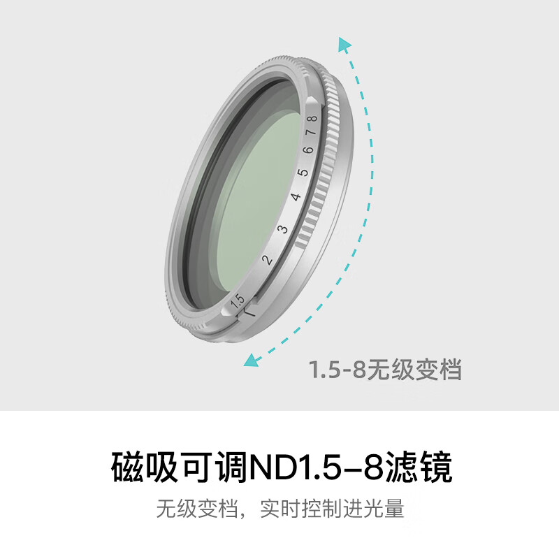 Kase magnetic UV mirror accessories for Fuji Xhalf camera multi-layer coated protective mirror black