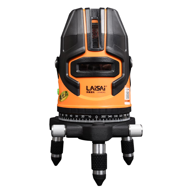Laser laser level green light high-precision strong light thin line automatic line blue light green line leveler LSG671SD green light 2 lines standard