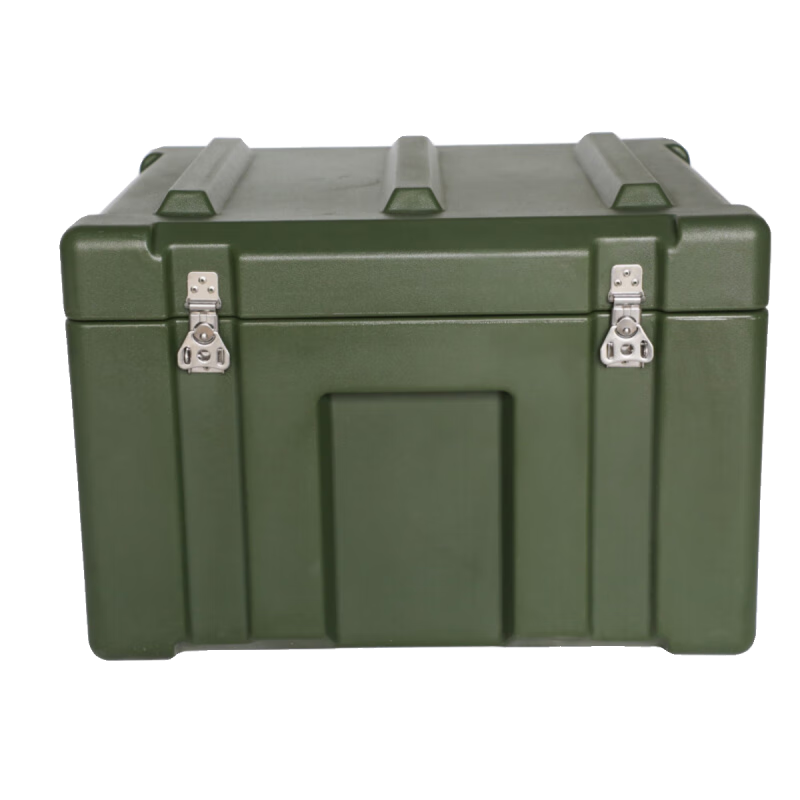 Iosn rotomolding box emergency supply box outdoor waterproof combat readiness box airdrop box transport box equipment box storage box tool box green (600*500*300) MM
