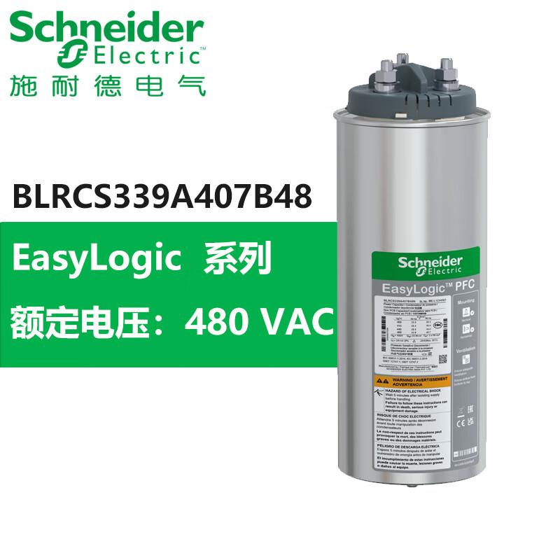 Schneider capacitor low voltage fan three-phase capacitor BLRCS208A250B48 BLRCS339A407B48