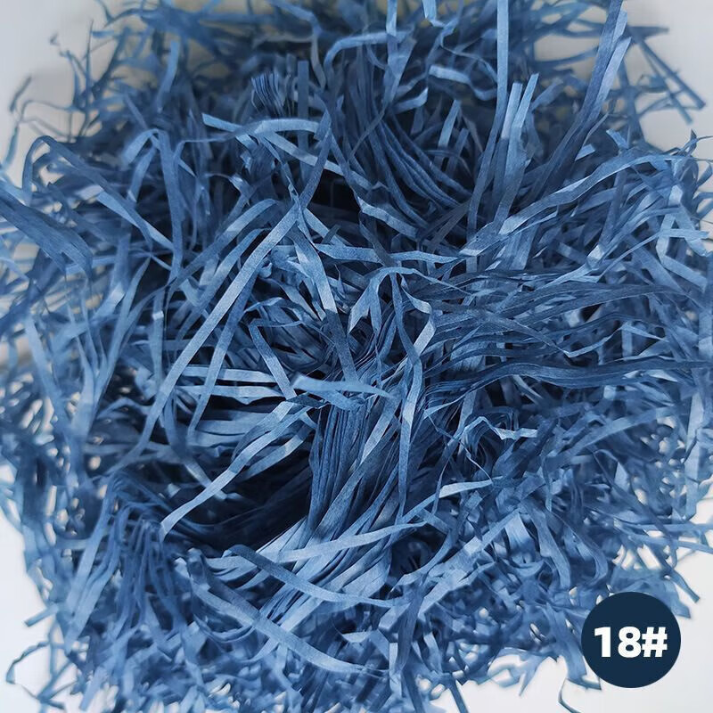 Raffia filling Internet celebrity gift box souvenir cushioning filling for boyfriend and girlfriend wedding candy bedding manufacturer wholesale Sapphire 500g super cost-effective