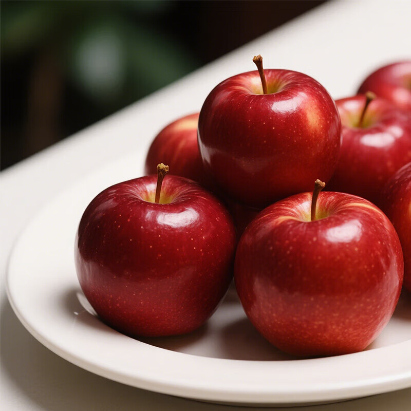 New Zealand Red Rose Apple Medium Large Apple Queen, crispy, sweet and refreshing, 6 pieces