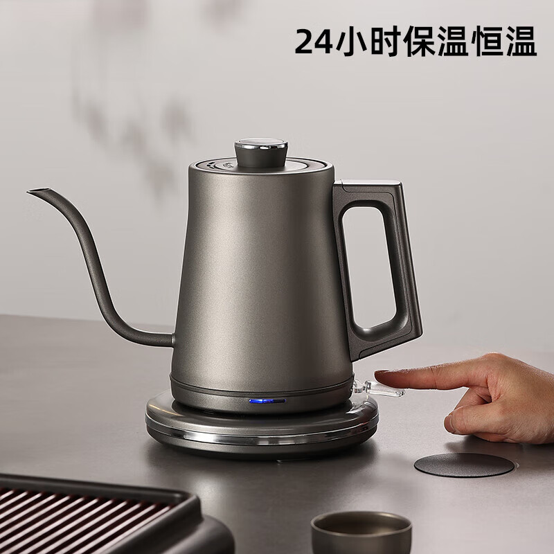 Lehongjun Japan imported pure titanium quick kettle household insulation constant temperature tea kettle large capacity special coffee pot T5 pure titanium kettle 1350 watts