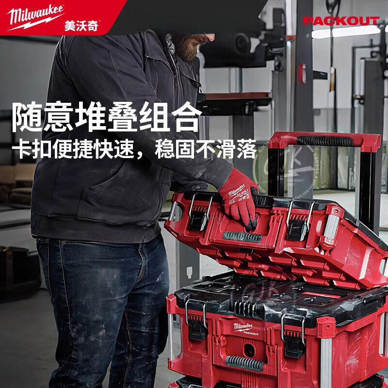 Miwachi Miwachi 48-22-8427 packout tool box industrial-grade multi-functional hardware household storage box new three-piece set 8427-8425-8424