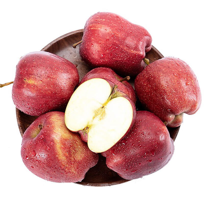 Jingxiansheng Gansu Tianshui Huaniu apples are big and red. Net weight is 3 catties. Single fruit is 170g+. Straight from the source.