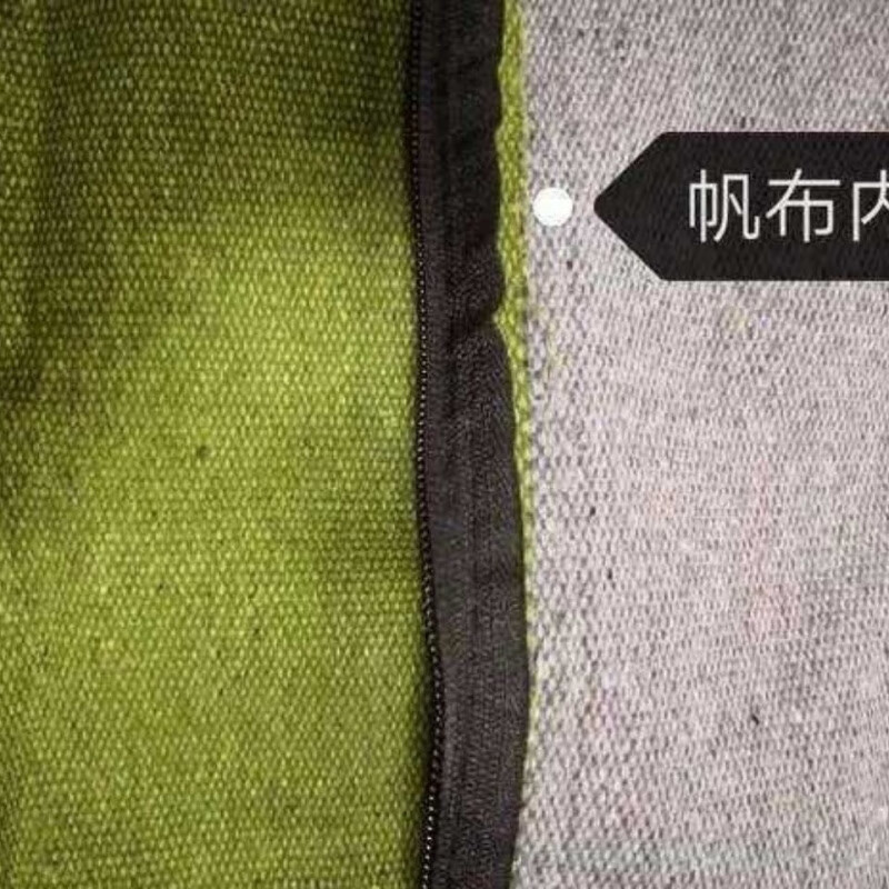 Vinoya Extra Large Thick Canvas Moving Check Bag - Large Capacity Portable Storage Bag Working Student Return Luggage Bag Thick Canvas Military Green Extra Large Width 85cm Height 50cm Thickness 25cm