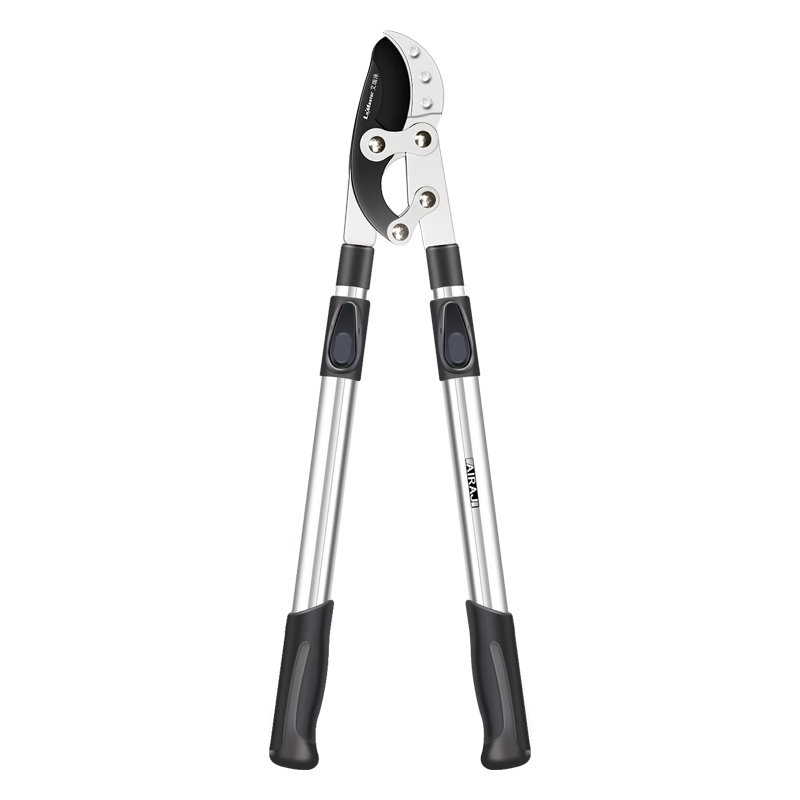 Arrizo branch scissors, pruning shears, garden powerful and powerful shears, thick branch shears, gardening fruit tree telescopic scissors, triangular steel pipe powerful shears (cut 65mm)