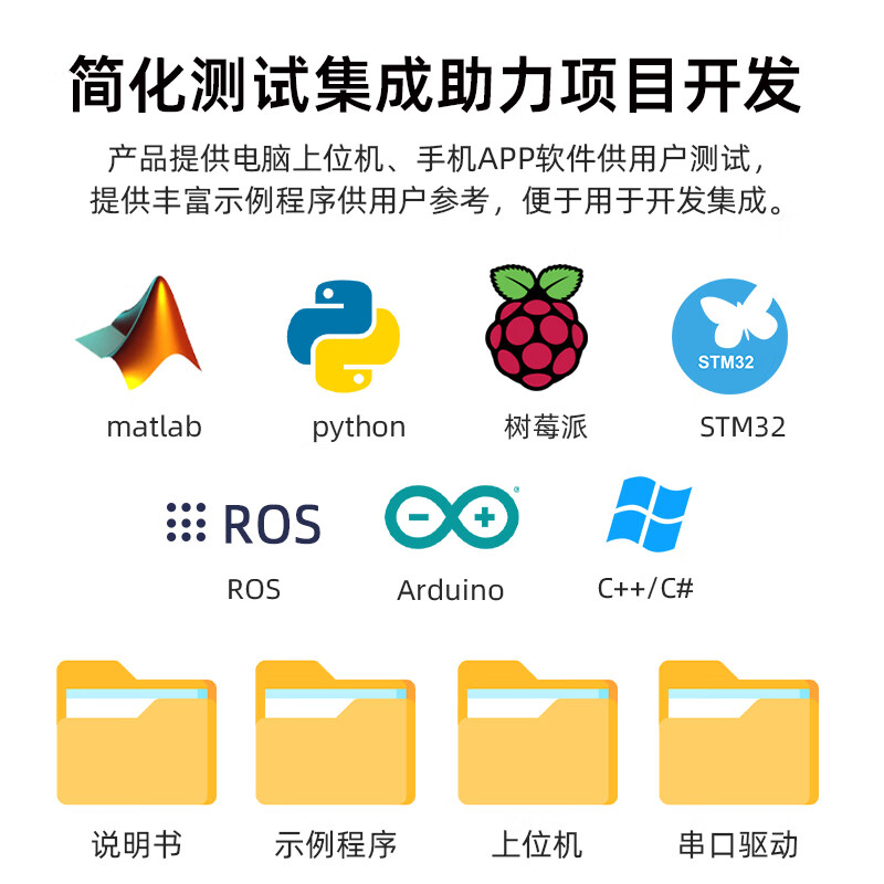 VIT Smart Automotive Industrial Grade IWT603 ROS Robot IMU Angle Sensor Three-Axis Acceleration Gyroscope Built-in Kalman Filter Algorithm Temperature Compensation 1000Hz Backhaul HWT906P