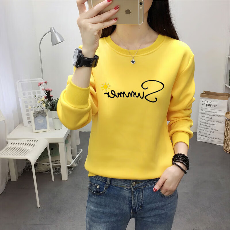 Autumn and winter half turtleneck bottoming shirt for women 2025 new slim loose sweatshirt spring long-sleeved T-shirt top 8003 velvet solid color sweatshirt-black 2XL reference 125-140 pounds