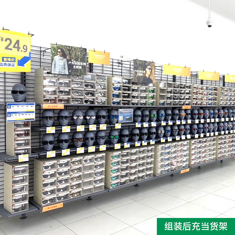 Parts box Drawer-type component box Parts storage box Screw component box Warehouse material box compartment F01# Blue transparent 1 piece Outside 175*112*56mm - Please note when ordering other colors