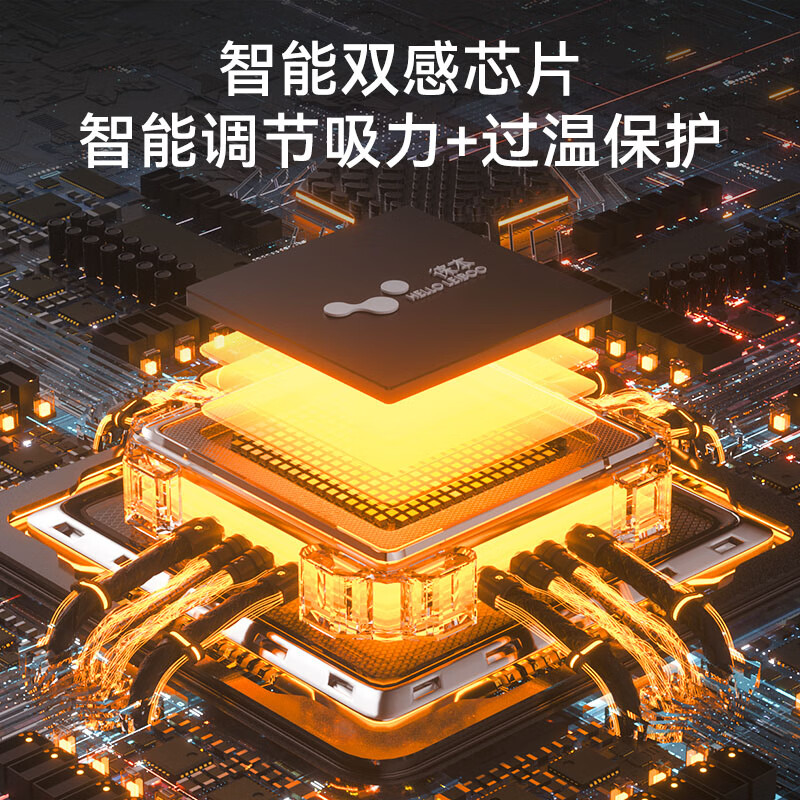 HELLOLEIBOO Car Vacuum Cleaner High Suction Cordless Car Handheld Vacuum Cleaner Home High Power Small Suction Blow Pump Charging Four-in-One