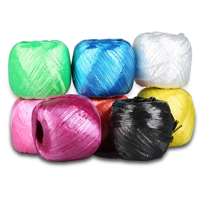 Minggu plastic tearing rope, packing nylon strapping rope, packaging rope, plastic rope binding rope, strapping strap (plastic rope blue)/1 piece CD425420