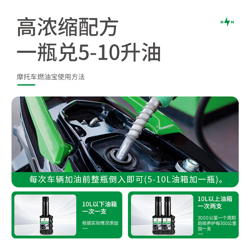 Castrol motorcycle fuel treasure gasoline additive removes carbon deposits, saves fuel and improves power, oil line cleaning without disassembly