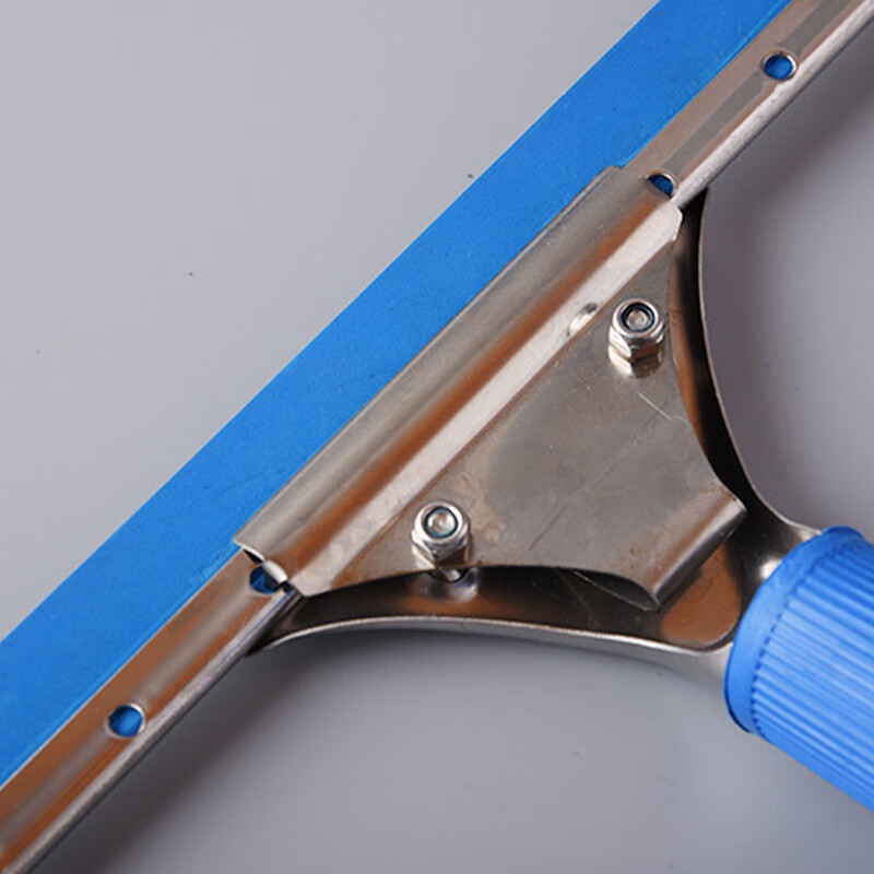 Kelibang Stainless Steel Glass Scraper Window Wiper Strip Scraper Glass Wiper Commercial Property Cleaning Window Cleaner 35cm Black 4 Pack/Set KB1168