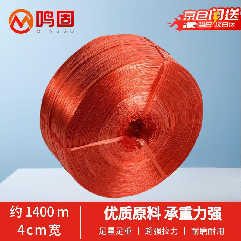 Minggu Packing Rope Moving Plastic Rope Bundling Express Nylon Rope Warehouse Packing Rope Bundling Rope About 2.6kg Red 4cm Model