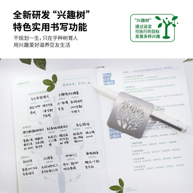 Douban 2026 Schedule - Efficiency Manual 365-day Planner Time Management Planner Daily Diary Notepad One Page a Day Self-Discipline Check-in