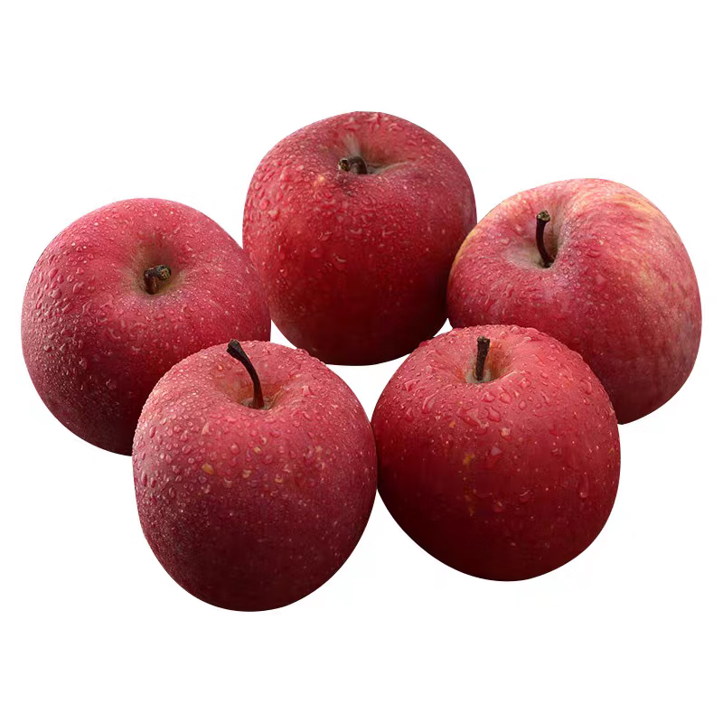 SF Gansu Tianshui Jingning apple 9 pounds freshly picked crisp sweet red Fuji unwaxed fresh fruit rock candy heart L5 9 pounds medium fruit SF freshly picked/crisp sweet and juicy