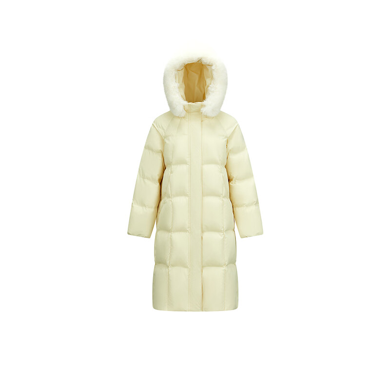 Semir Chen Duling 90 down jacket women's long detachable big fur collar sweet coat 25 winter 109725113006