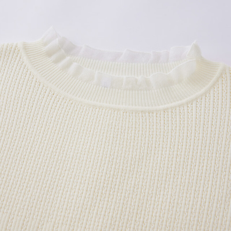 IEF/Aiyifu, exclusive for little people, 2025 autumn and winter new Korean style slim fit and versatile woolen base layer