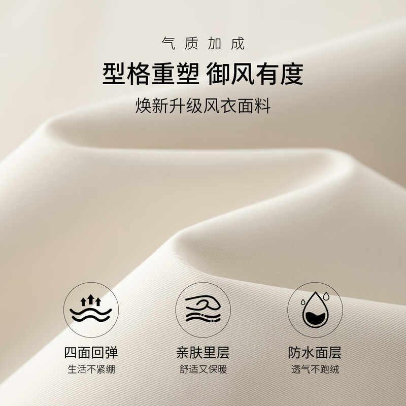 Ai Lai Song Jia same style goose down jacket for women 2025 fashion temperament windbreaker removable scarf long coat carbon black S