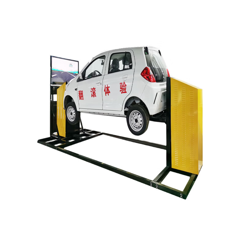 Master King Car Driving Simulator Rollover Experience Vehicle Overturn Simulation Safety System