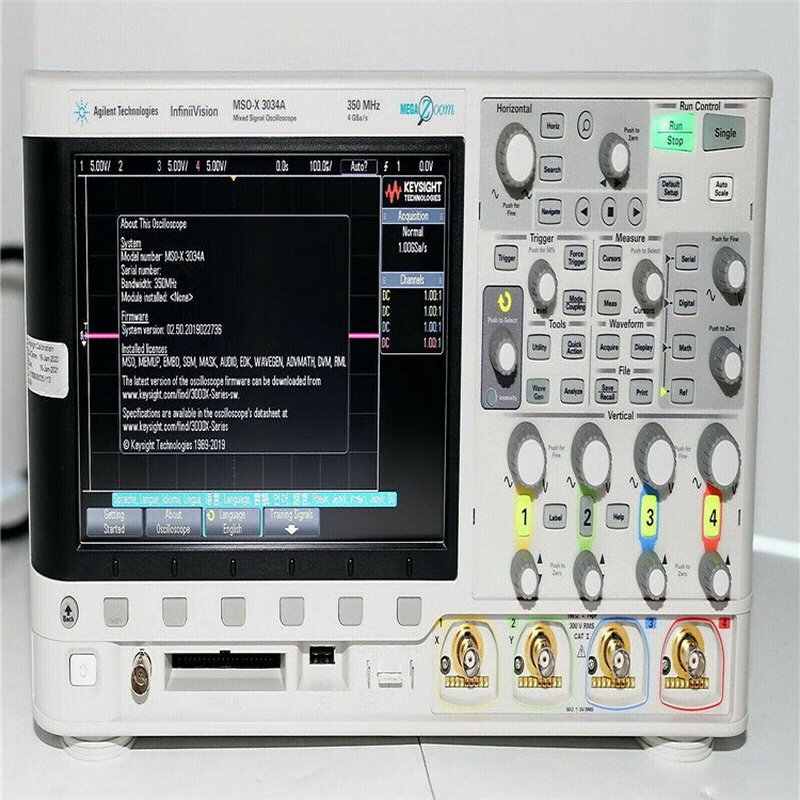 Agilent MSOX3034A oscilloscope
