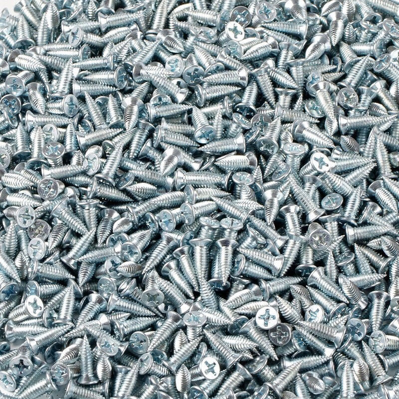 Xiaofeng Seiko light steel keel special screws self-tapping flat head small fat nails ceiling decoration fixing screws - 500 pieces