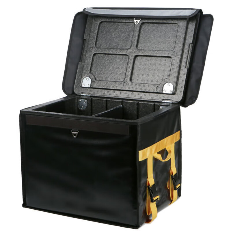 Meituan insulated box for non-takeout food delivery EPP thickened foam 18 liters/43 liters car-mounted thick outer skin red small size comes with partition/cup holder/shoulder strap