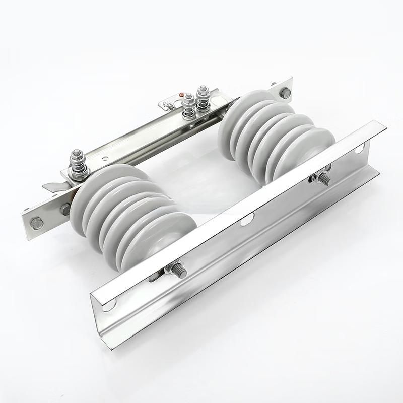 10KV new outdoor high-voltage isolating switch GW9-12G/630A/1250A three-phase high-voltage isolating knife switch, all copper GW9-12G/1000A, price of three