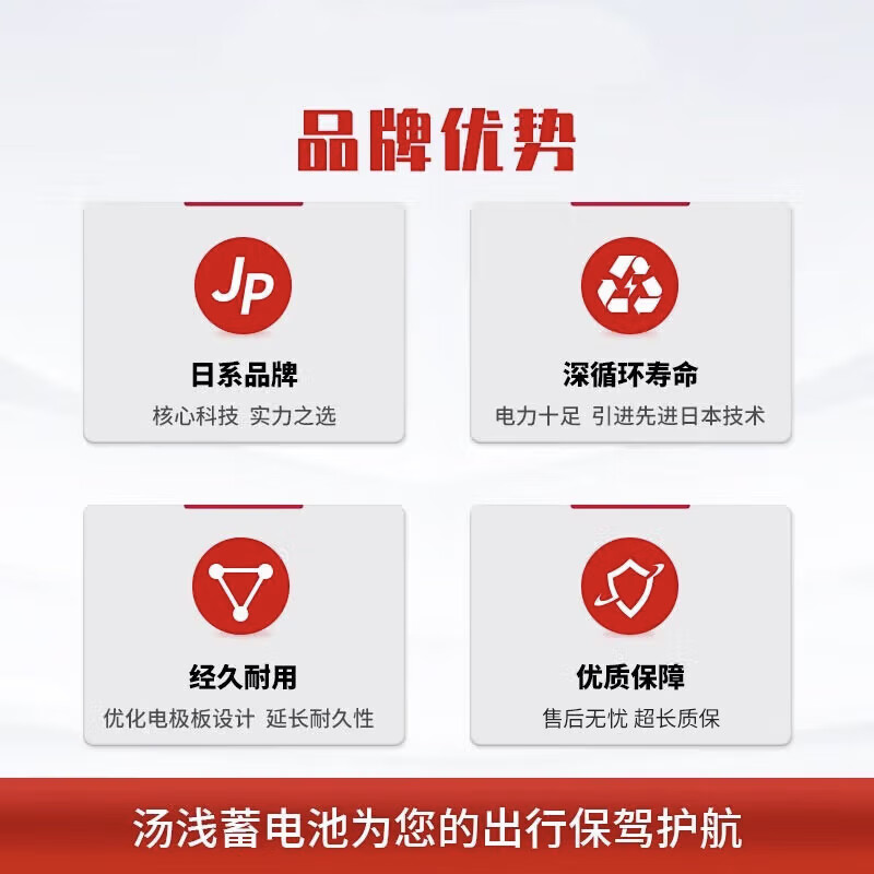 Yuasa car battery high-performance start-stop series EFB T115 12V door-to-door installation old-for-new