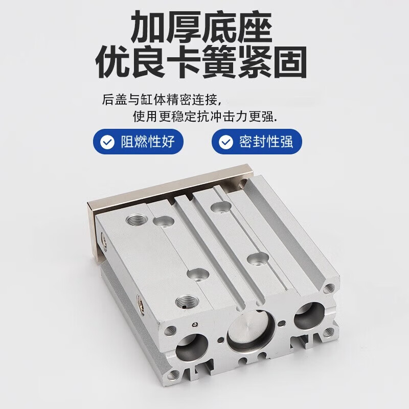 SMC three-axis cylinder MGQM12/16/20/25/32/40/50/63-20/25/30/40/50/100 MGQM50-350