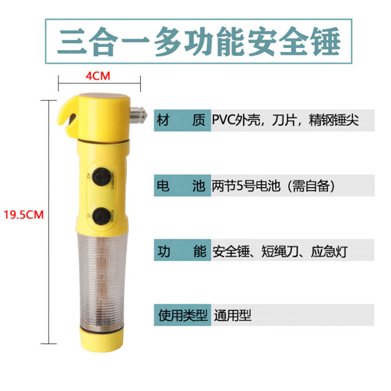 Tactical Nation Firefighting Four-piece Set (Upgrade Package) Firefighting Set Fire Escape Four-piece Set Rental House Shop Hotel Family Gas Mask Emergency Kit