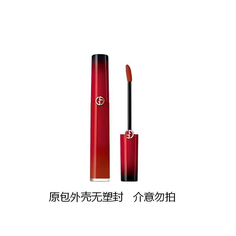 Armani Red Tube Lip Glaze PASSION#321 Heart-beating Powder Anniversary Birthday Gift for Women Christmas Gift