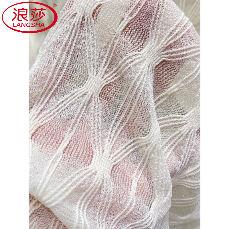 LangSha fungus high collar white thin lace shirt for women 2025 new mesh bottoming shirt for women with long-sleeved gauze inner cream apricot XL