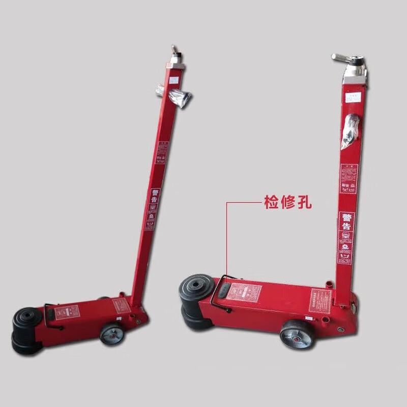 He Jiagong Pneumatic Jack 80 Ton Horizontal Hydraulic Jack Wholesale 80T Automobile Hydraulic Jack 30 Ton New Straight Rod