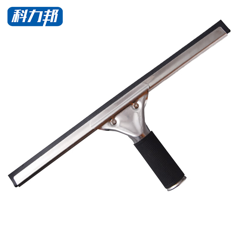 Kelibang Stainless Steel Glass Scraper Window Wiper Strip Scraper Glass Wiper Commercial Property Cleaning Window Cleaner 35cm Black 4 Pack/Set KB1168