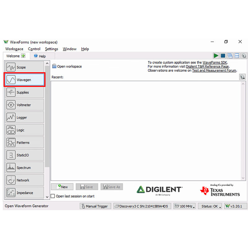 Digilent Analog Discovery3 Pocket Instrument Digital (DMM) Multimeter Logic Analyzer Digilent Analog Discovery