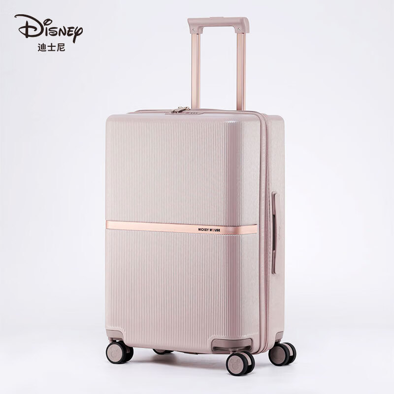 Samsonite 2025 new suitcase women's 20-inch boarding suitcase universal wheel business travel trolley case for men light brown 20-inch boarding