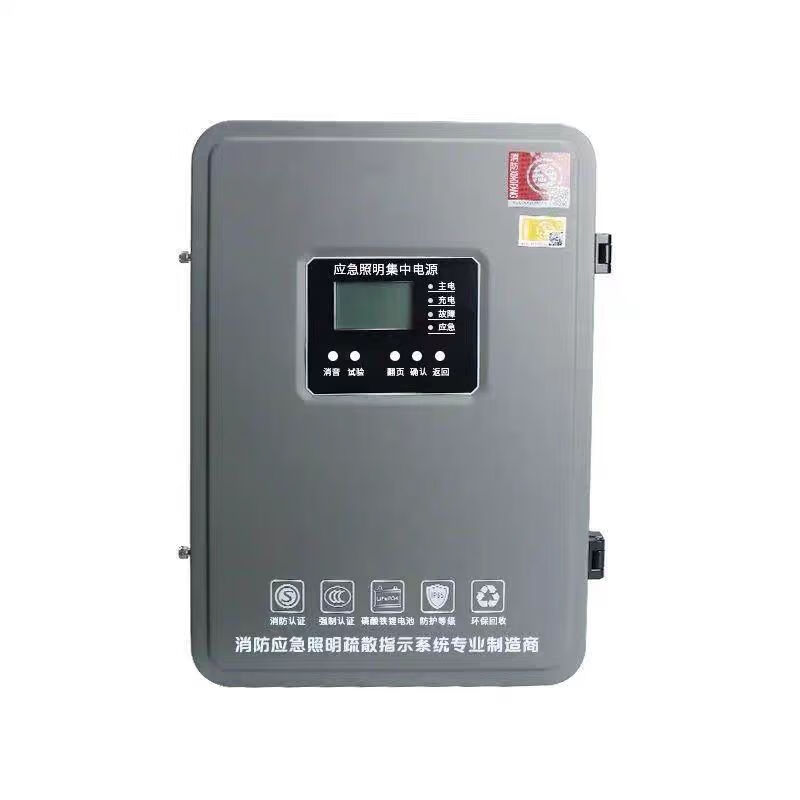 Electronic left-facing lighting Lexong Optoelectronics fire emergency lighting centralized power supply box intelligent evacuation indicator light 75 centralized power supply