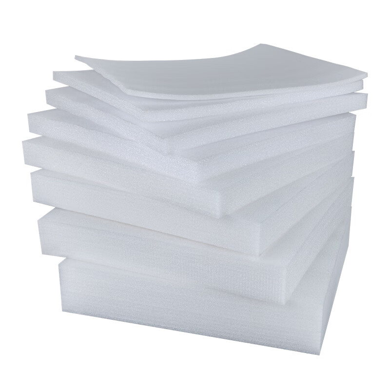 Seaside epe pearl cotton high-density foam board express anti-collision packaging filled plastic thickened shock-proof packaging moisture-proof and shatter-proof white foam board can be customized Thickness 3 cm * length 50 cm * width 50 cm white