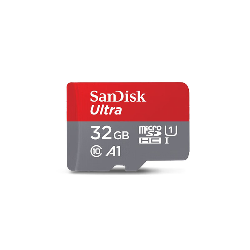 SanDisk 32GB TF (MicroSD) memory card A1 U1 C10 extremely high-speed mobile version memory card reading speed 120MB/s mobile phone tablet game console memory card
