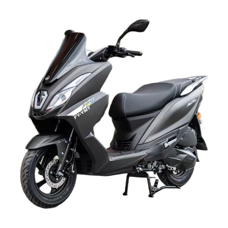 Flying Eagle Angel Eye 150 pedal fuel motorcycle for home transportation, fuel-saving, long range, cost-effective, matte gray, 25 models