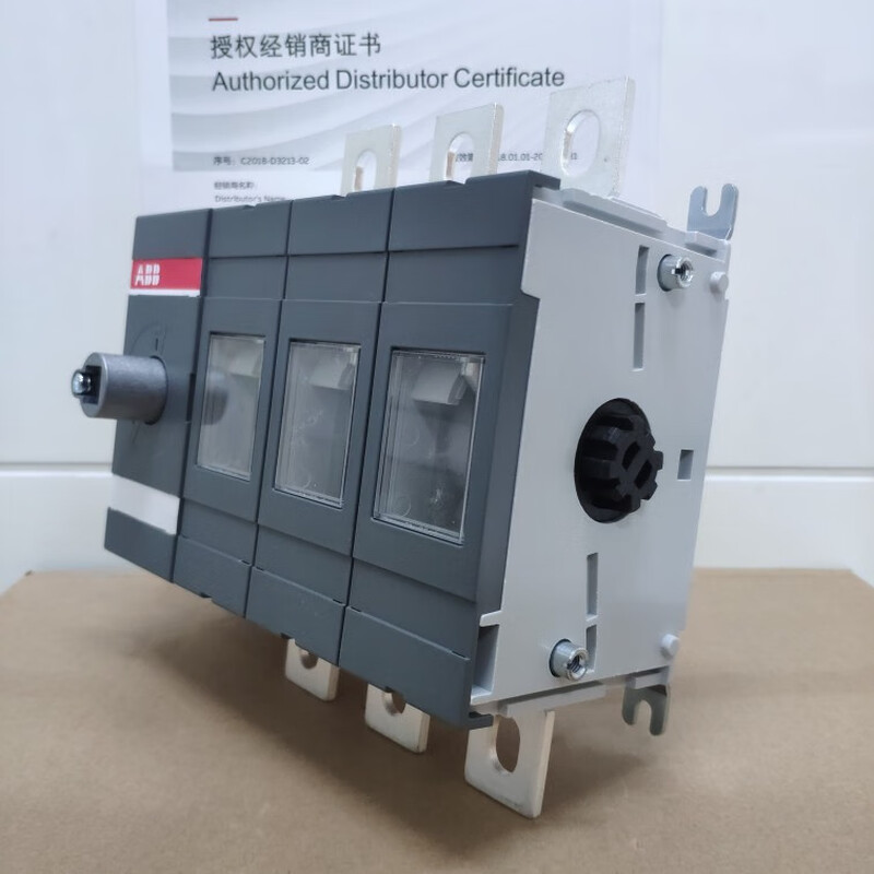 Isolating switch OT400E03P load switch cabinet door operation isolation including extension rod and operating handle