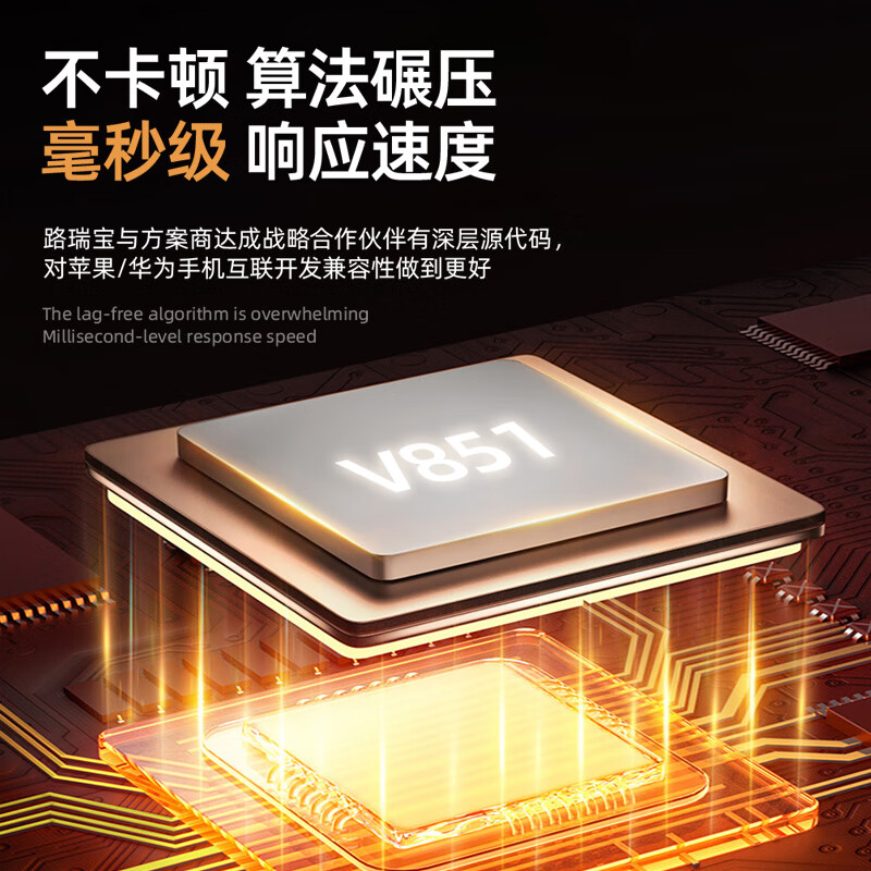 Luruibao car smart screen wireless Carplay driving recorder Huawei HiCar car navigation portable screen